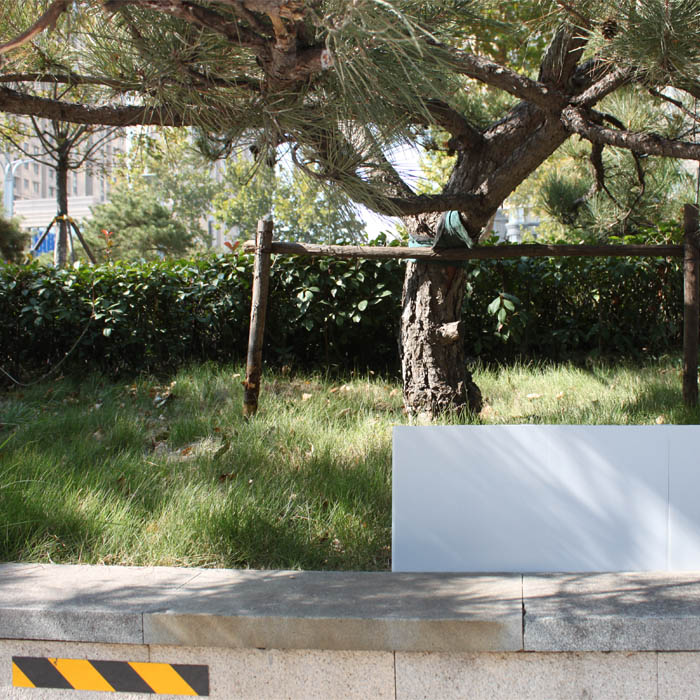Boards PVC Eco Fence Panel pour l'escrime des aéroports / hôtels / plages
