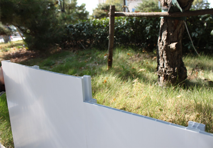 Cartes de panneaux de clôture en PVC Eco