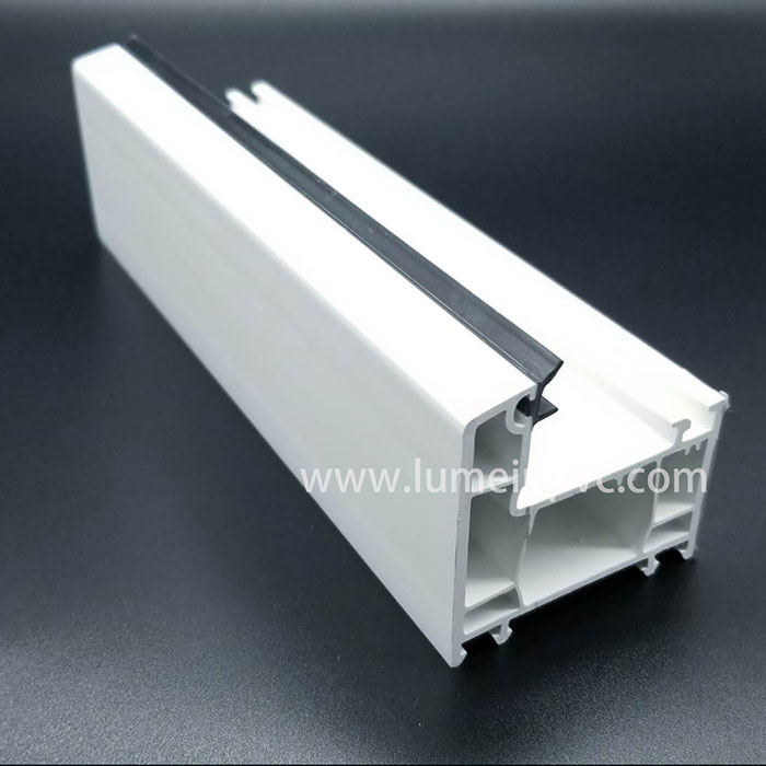 COEXTRUES ASA / PVC Profils en PVC blanc coloré blanc coloré