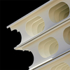 Panneaux de coffrage à béton en PVC Extrutech Coffrage permanent en plastique