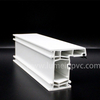 Protection UV Extrusion en plastique PVC / UPVC Matières de construction personnalisées Profils extrudés 65 mm