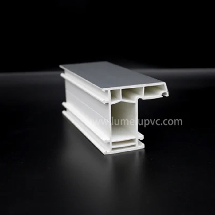 Protection UV de haute qualité et formule sans plomb Profils de fenêtre en PVC blanc ivoire