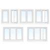 Fenêtres PVC, fenêtres UPVC, fenêtres profilées en plastique, fabrique