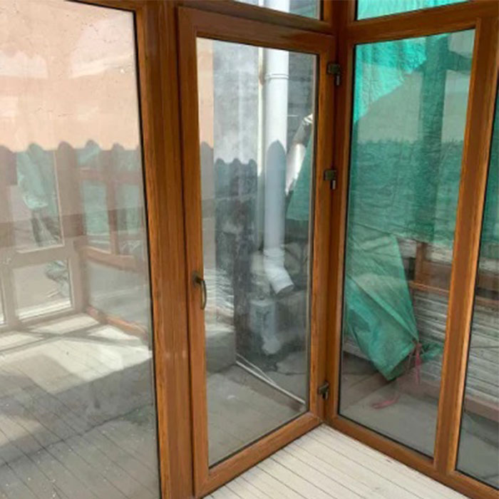 Portes coulissantes en verre intérieures de porte à battants en PVC