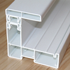 Profils de PVC pour les portes de la chambre froide Portes Profils hygiéniques UPVC pour le système de réfrigération