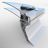 Logement Therma Therma Curb Profils PVC Skylight Curb Profils